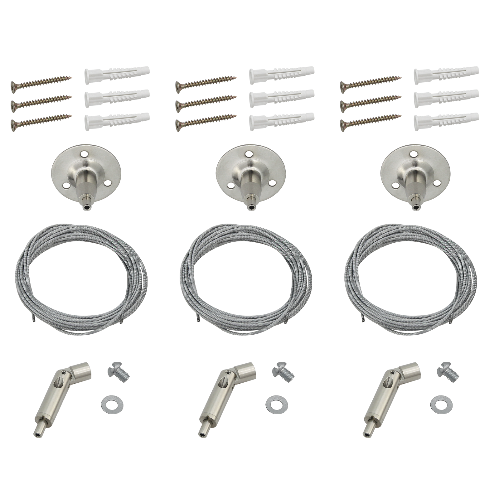 Тросовый подвес SU B3, комплект 3 шт.