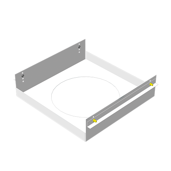 Крепление DL/GR 130/200 белый, 1 шт