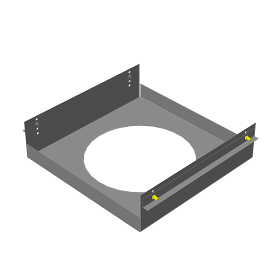 Крепление DL/GR 130/200 серый, 1 шт