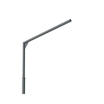 1К2/180 – Кронштейн двухрожковый радиусный под 180°