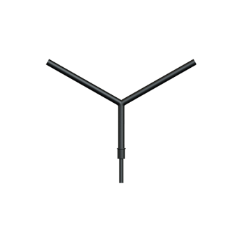 К2Y – Кронштейн двухрожковый безрадиусный разнонаправленный под 180˚