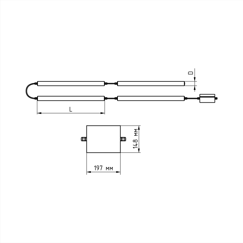 ДСП65-4х9-001 Tube 840