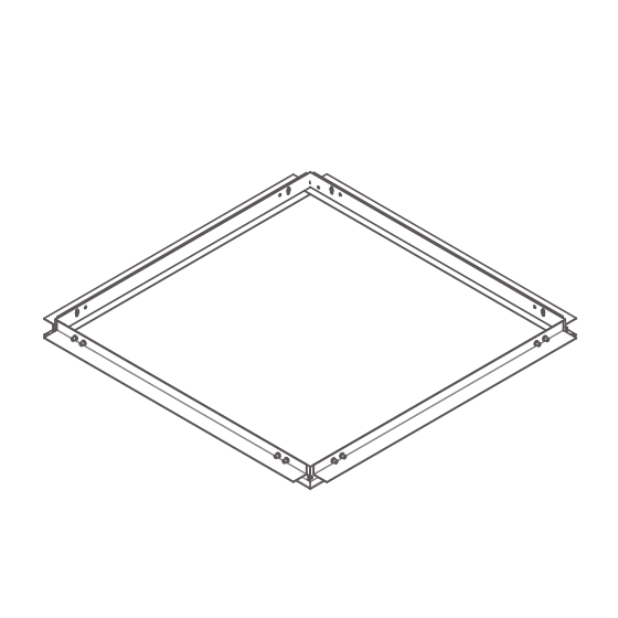 Рамка под ГК 1200х300, 1 шт